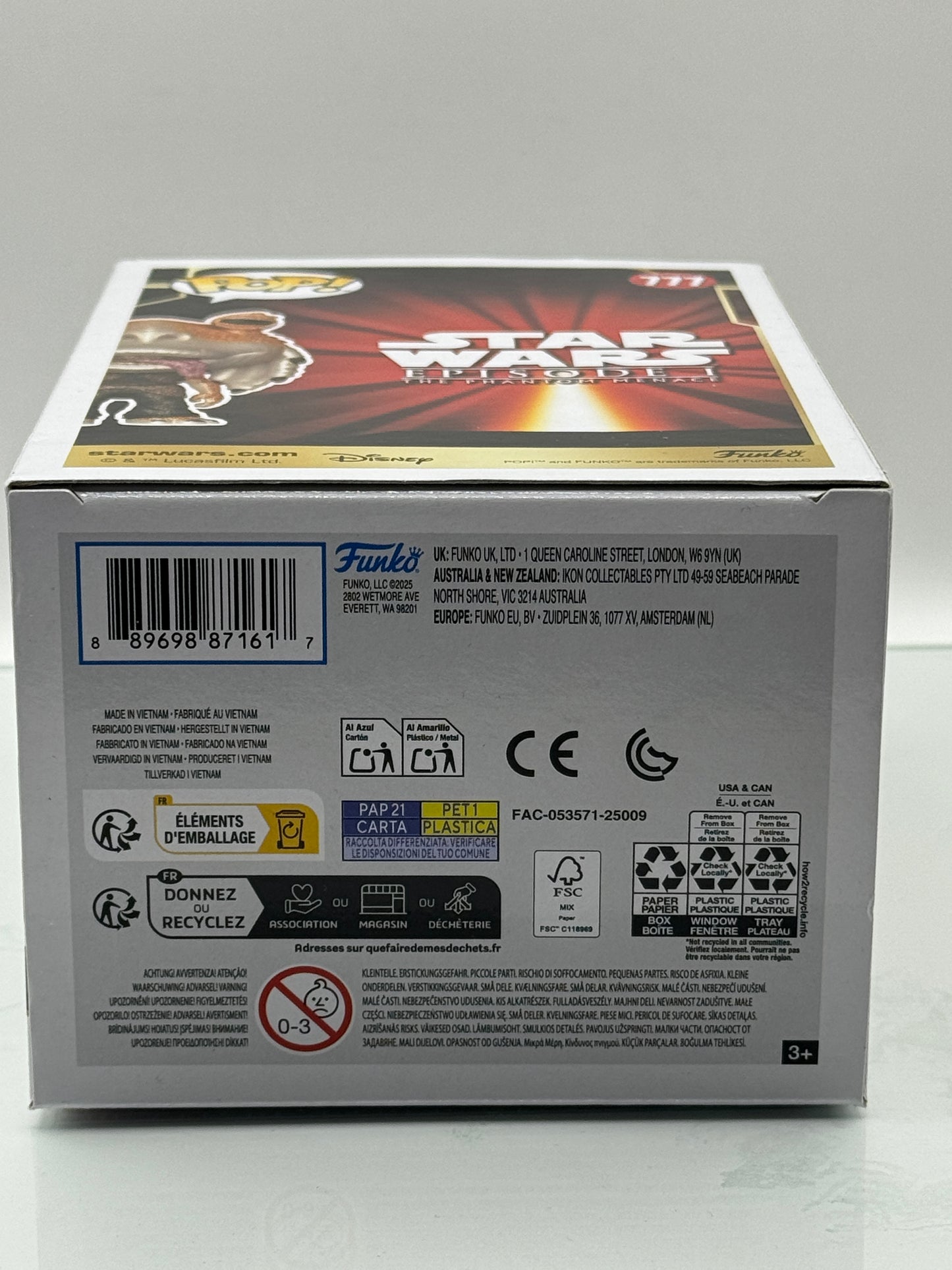 Funko Pop : Star Wars - Jar Jar Binks SWC Japan Exclusive