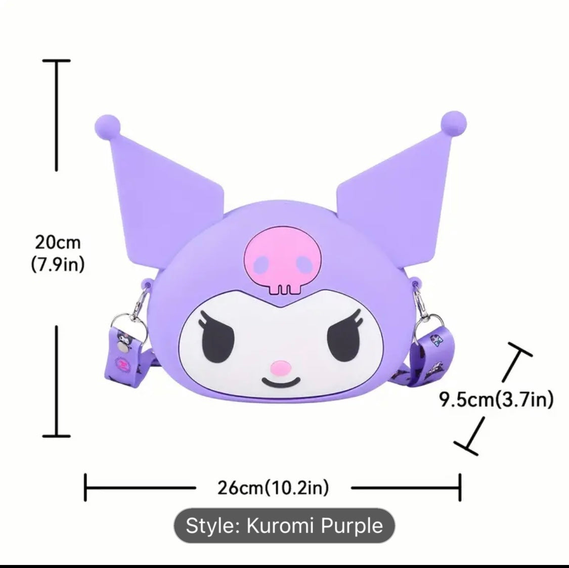 Kuromi Purple Mini Purse
