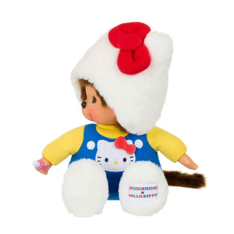 Monchhichi Dressed as Hello Kitty 7" Plush Figure