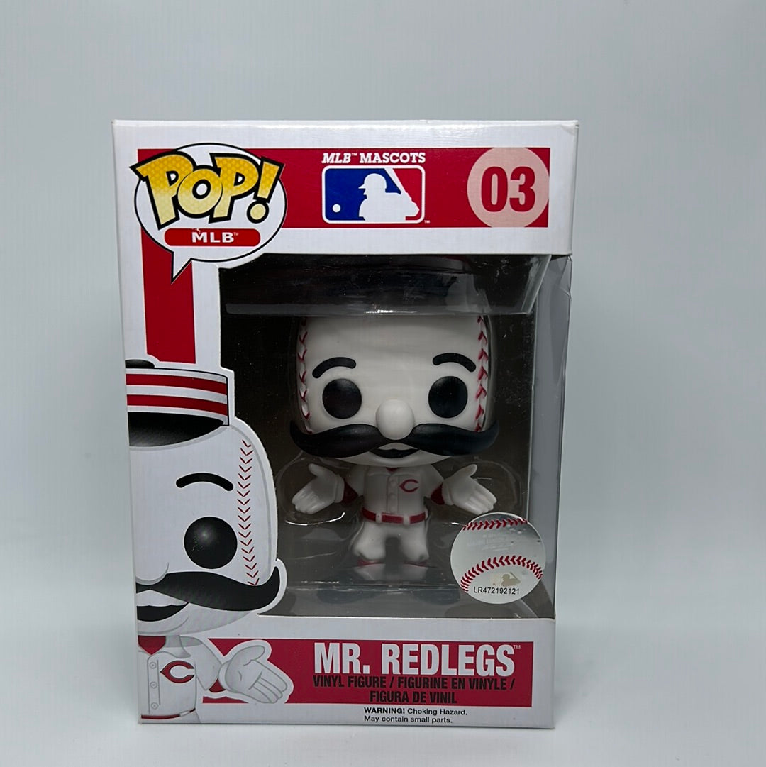 MLB : MLB Mascots - Mr. Redlegs ( Series 1 ) – Poppers Toy Store