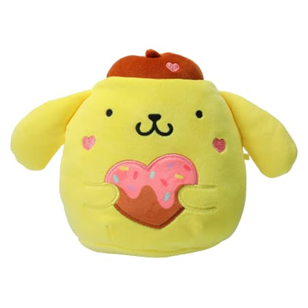 6.5” Sanrio Pompompurin Valentines Squish