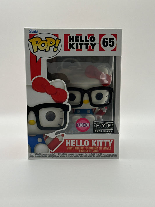 Hello Kitty Nerd Flocked FYE