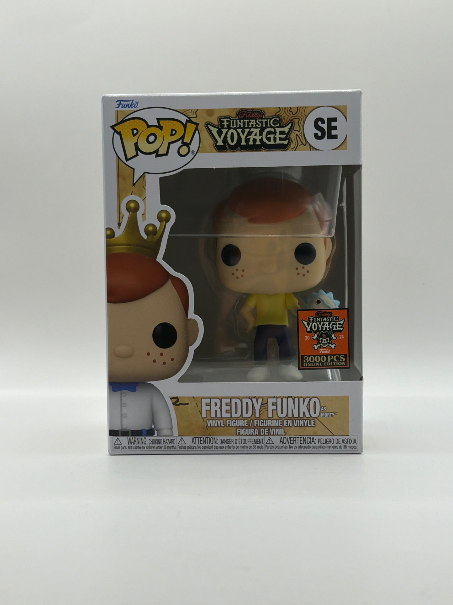 FUNTASTIC VOYAGE: FREDDY FUNKO as Morty LE 3000 PCS