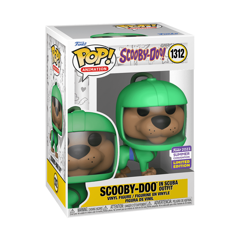 Animation : Scooby Doo in Scuba Outfit Summer Ex