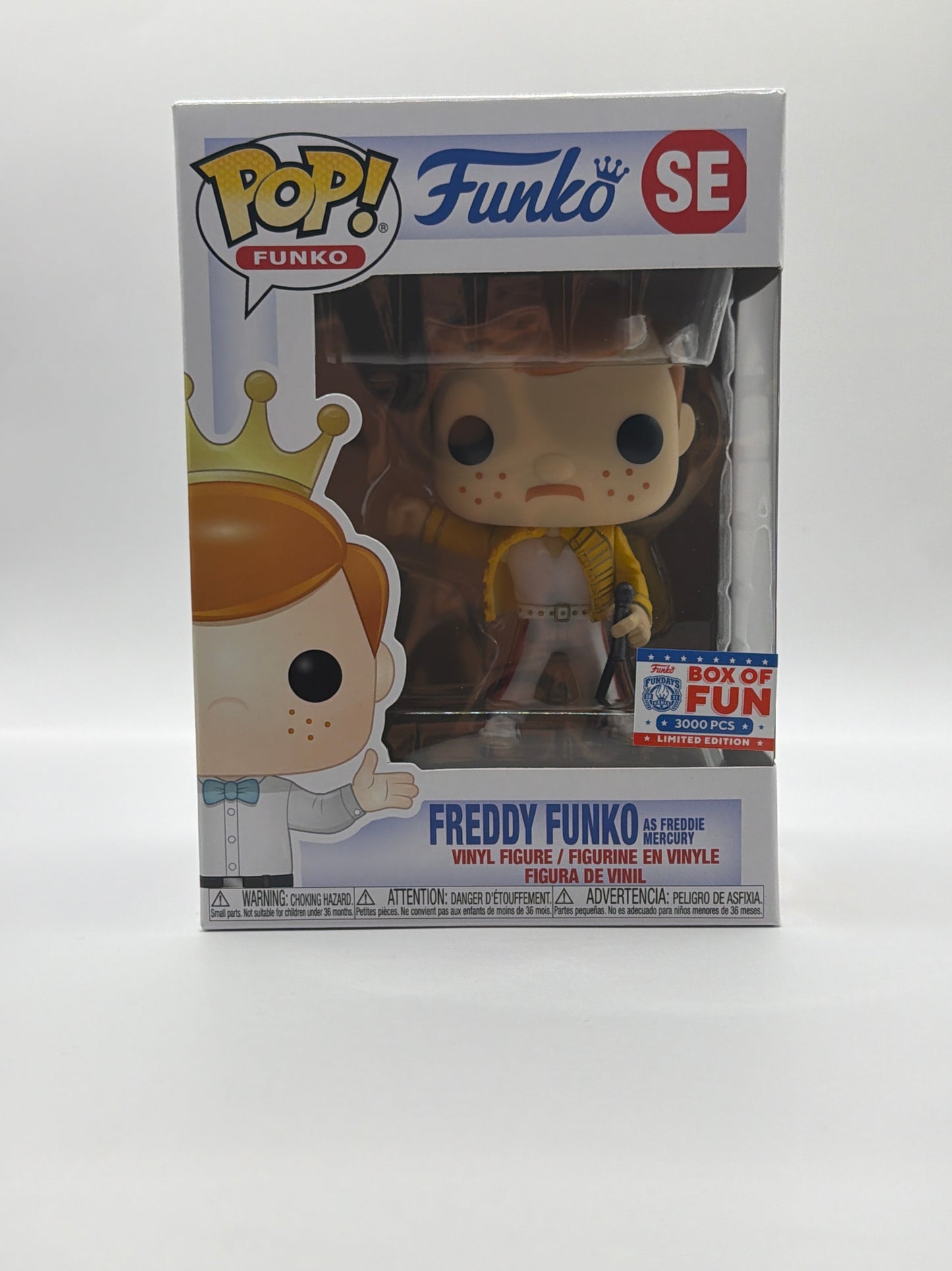 BOF: Freddy Funko as Freddie Mercury  LE 3000 PCS