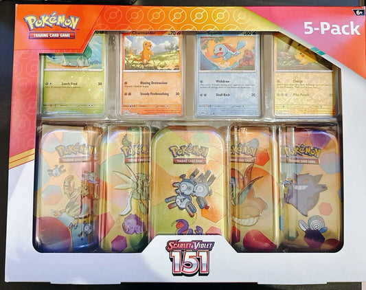 Pokemon 151 5-pack