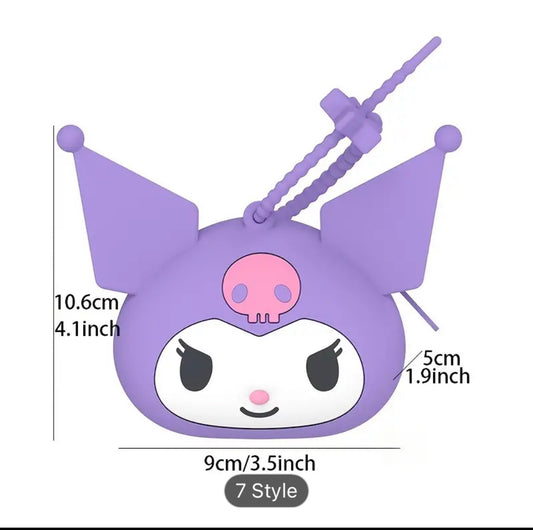 Kuromi Purple Coin Purse