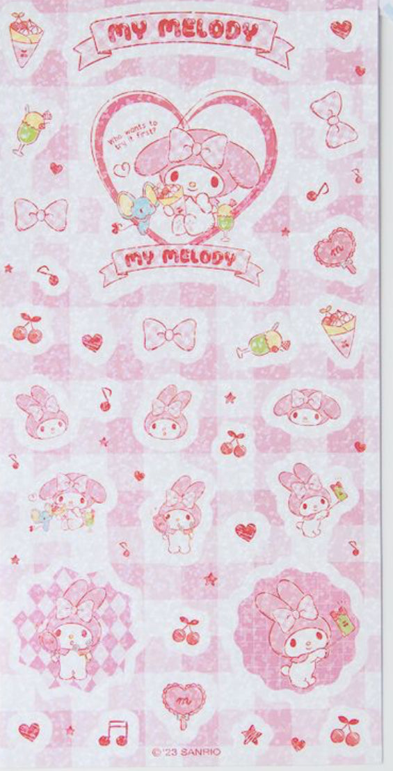 My Melody Everyday Stickers