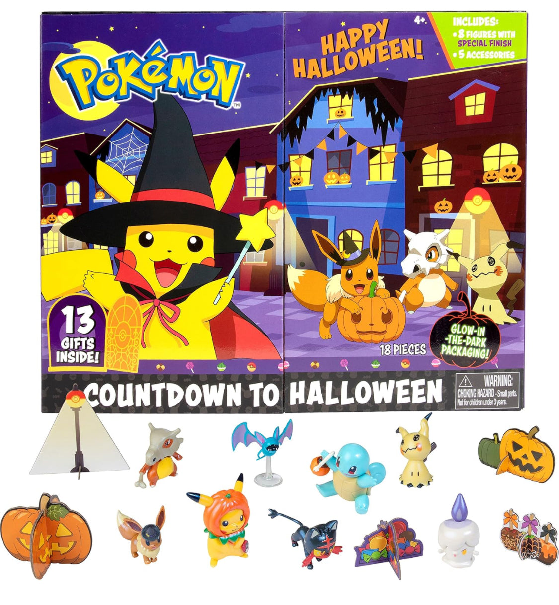 Pokemon 2021 Halloween Advent Countdown Calendar