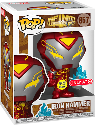 MARVEL: Infinity Warps Iron Hammer GITD Target