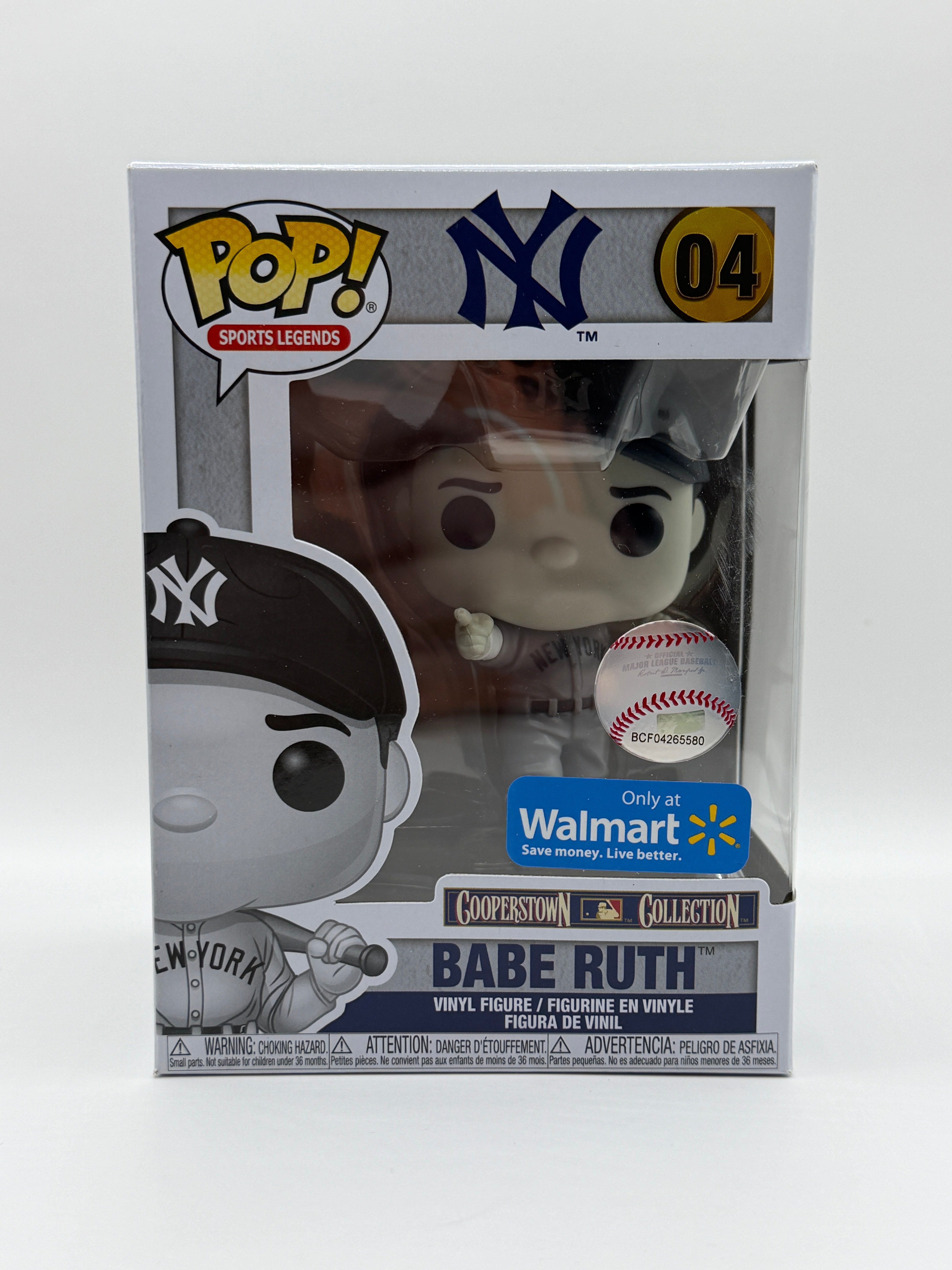 Sports : New York Yankees - Babe Ruth Walmart Exclusive – Poppers Toy Store