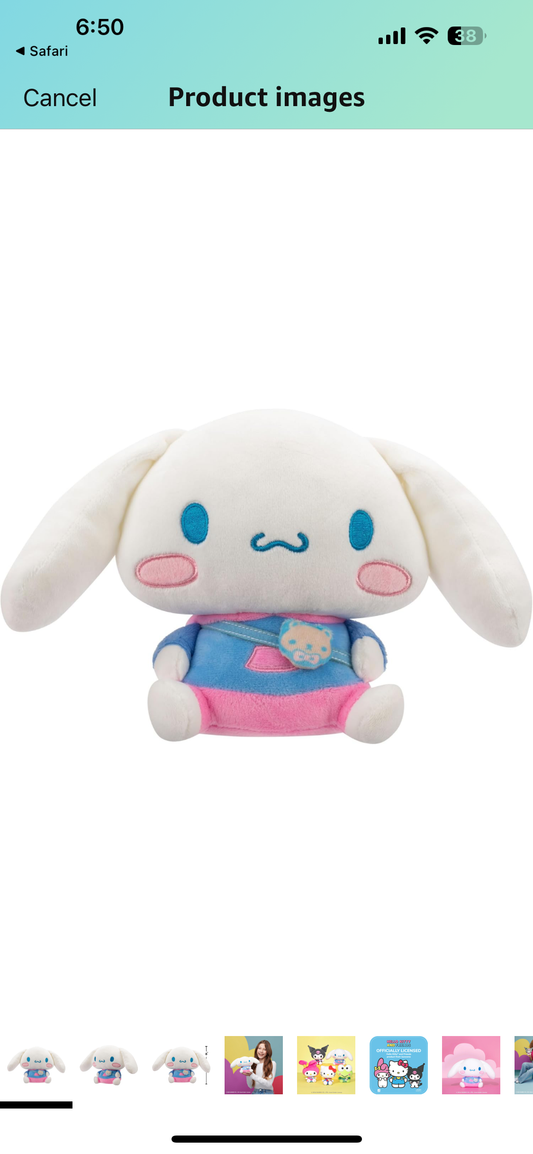 Cinnamoroll Hoodie Plush