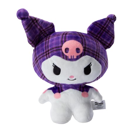 Sanrio Plush: KUROMI Plaid