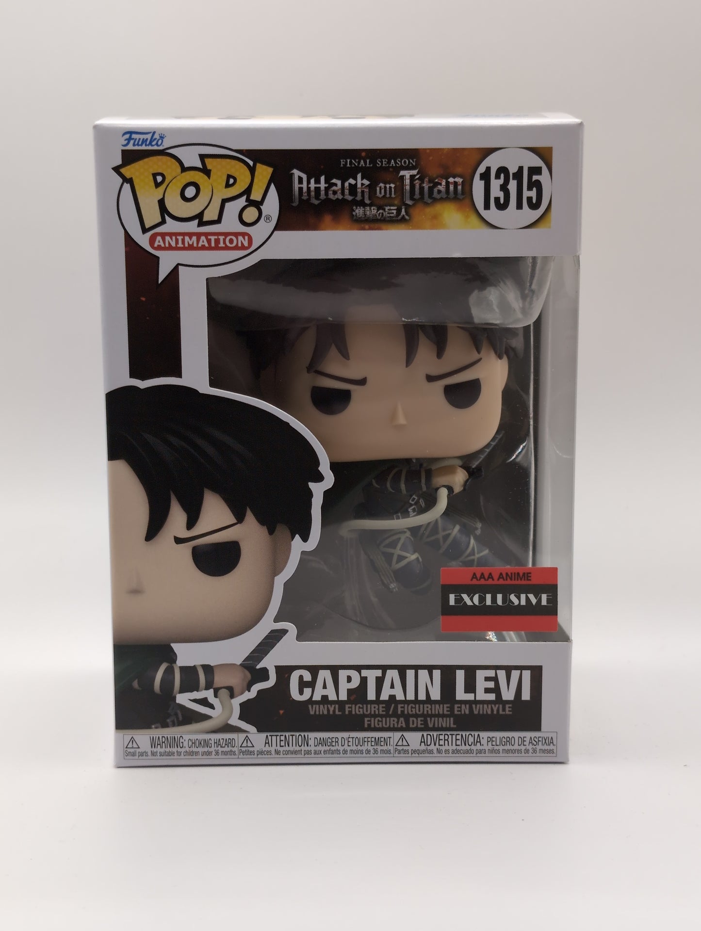 Animation : AOT - Captain Levi AAA Exclusive