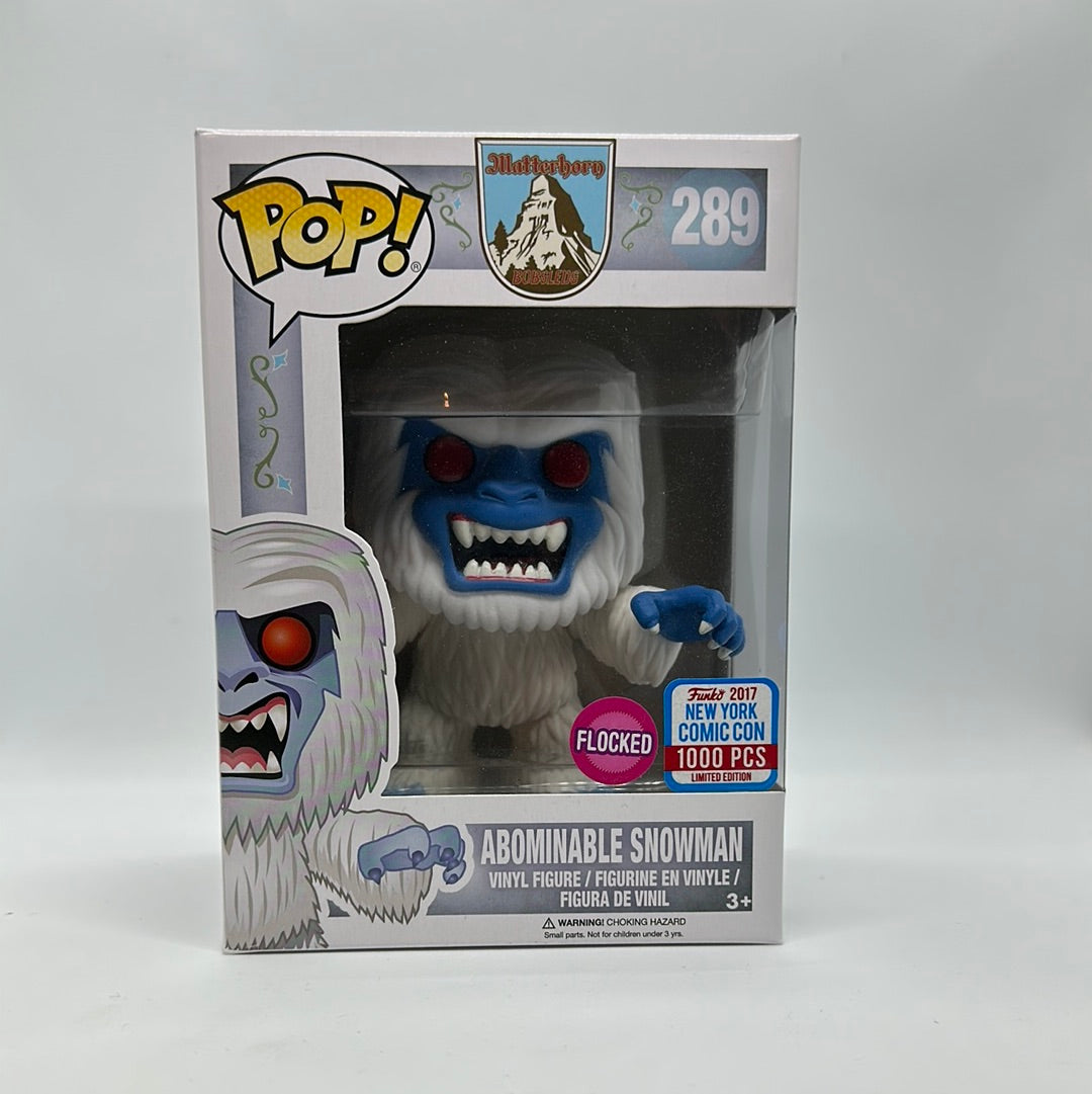 Disney : Matterhorn - Abominable Snowman Flocked 1000 LE NYCC Exclusive