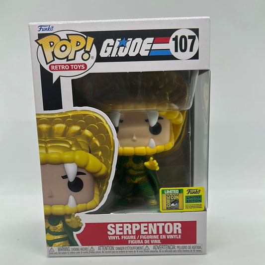 Retro Toys : GIJOE - Serpentor - SDCC Exclusive