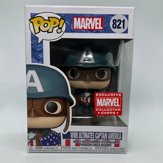 Marvel : WWII Ultimates Captain America Collector Corps Exclusive